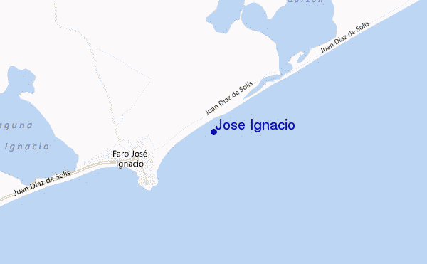 mappa di localizzazione di Jose Ignacio