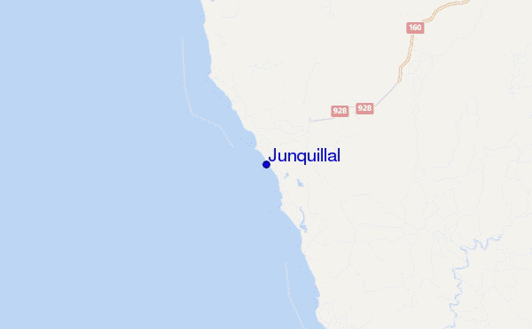 mappa di localizzazione di Junquillal