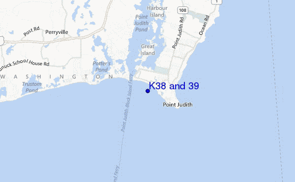 mappa di localizzazione di K38 and 39