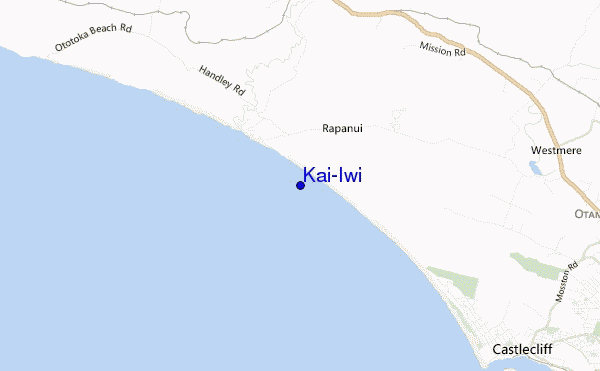 mappa di localizzazione di Kai-Iwi