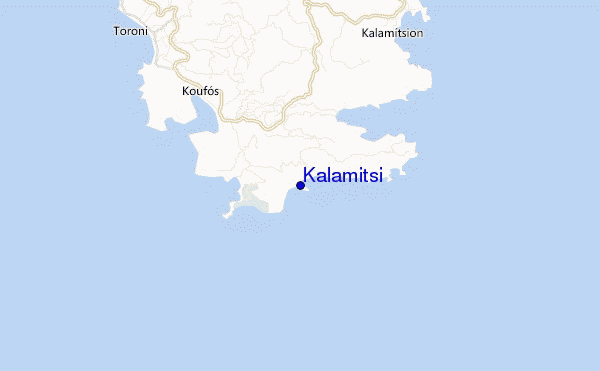 mappa di localizzazione di Kalamitsi