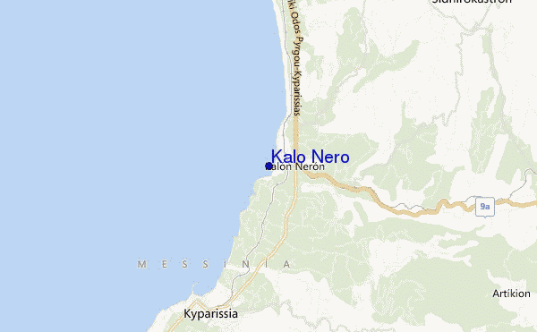 mappa di localizzazione di Kalo Nero
