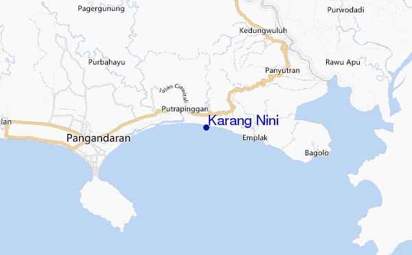 mappa di localizzazione di Karang Nini