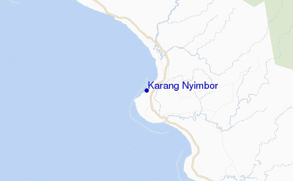 mappa di localizzazione di Karang Nyimbor