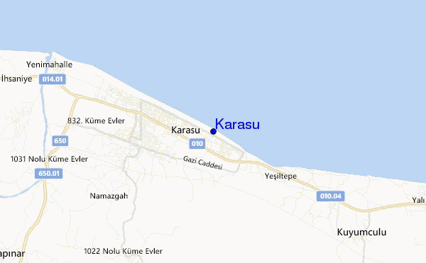 mappa di localizzazione di Karasu