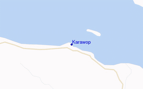 mappa di localizzazione di Karawop