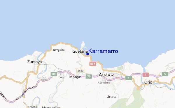 mappa di localizzazione di Karramarro