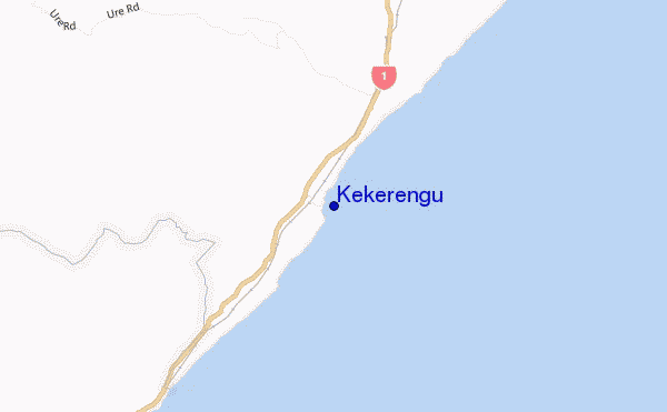 mappa di localizzazione di Kekerengu