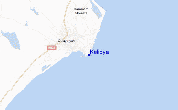mappa di localizzazione di Kelibya