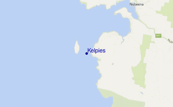 mappa di localizzazione di Kelpies