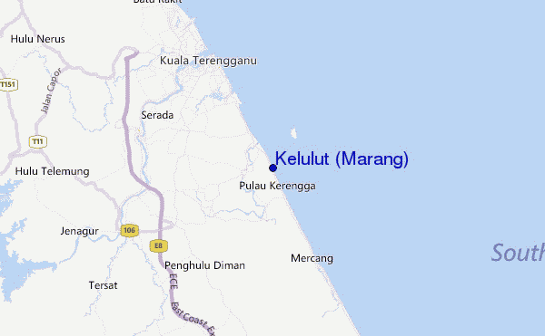 Kelulut (Marang) Location Map