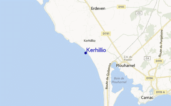 mappa di localizzazione di Kerhillio