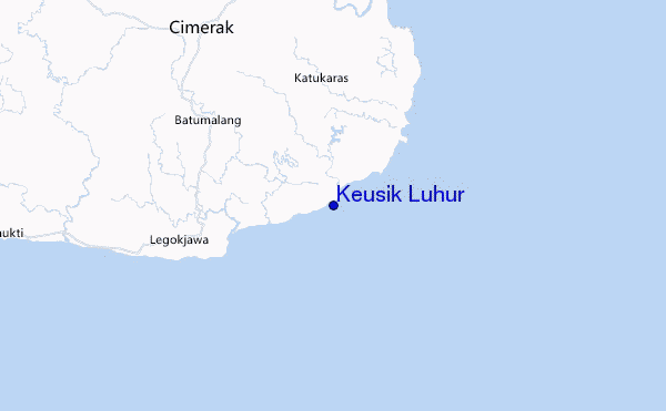 mappa di localizzazione di Keusik Luhur