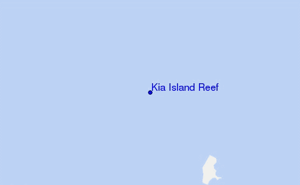 mappa di localizzazione di Kia Island Reef
