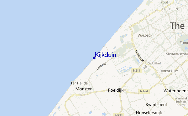 mappa di localizzazione di Kijkduin