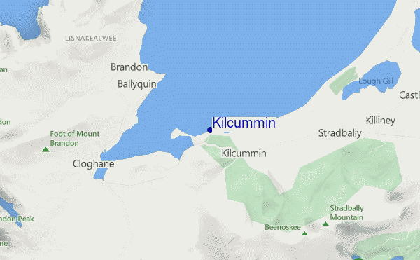 mappa di localizzazione di Kilcummin