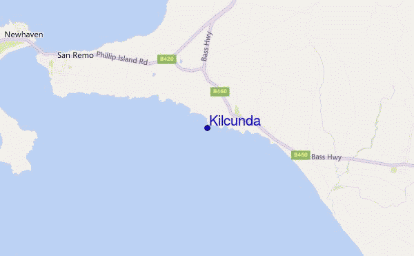 mappa di localizzazione di Kilcunda