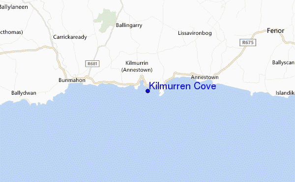 mappa di localizzazione di Kilmurren Cove