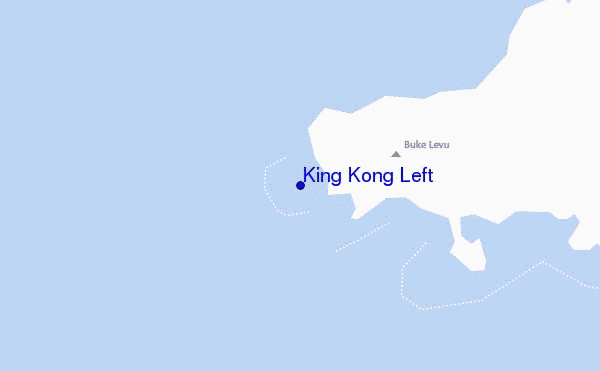 mappa di localizzazione di King Kong Left