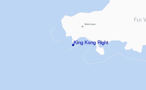 mappa di localizzazione di King Kong Right