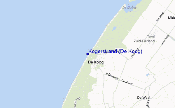 mappa di localizzazione di Kogerstrand (De Koog)