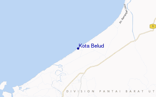 mappa di localizzazione di Kota Belud