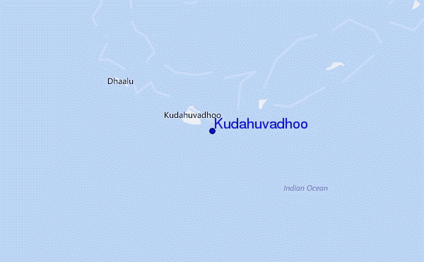 mappa di localizzazione di Kudahuvadhoo