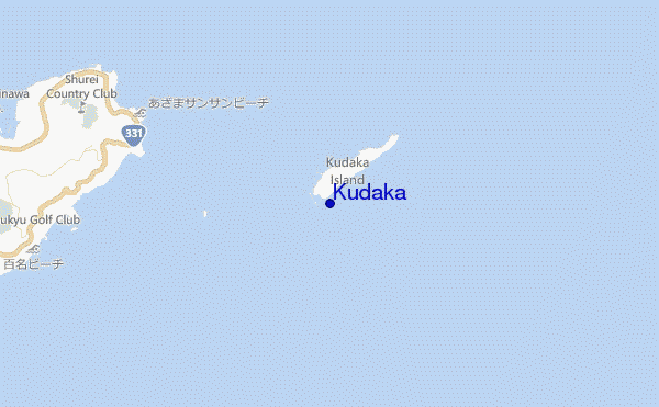 mappa di localizzazione di Kudaka