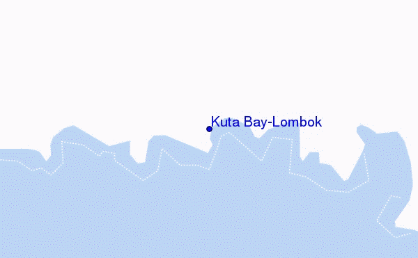 mappa di localizzazione di Kuta Bay-Lombok