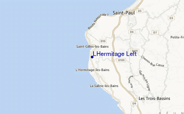 mappa di localizzazione di LHermitage Left