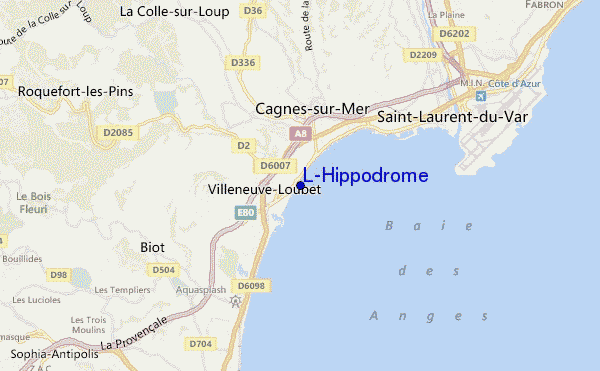 mappa di localizzazione di L'Hippodrome