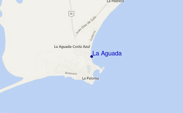 mappa di localizzazione di La Aguada