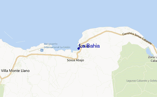 mappa di localizzazione di La Bahia