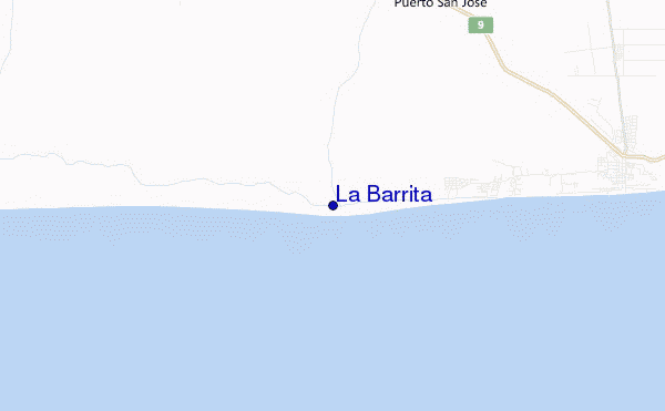 mappa di localizzazione di La Barrita