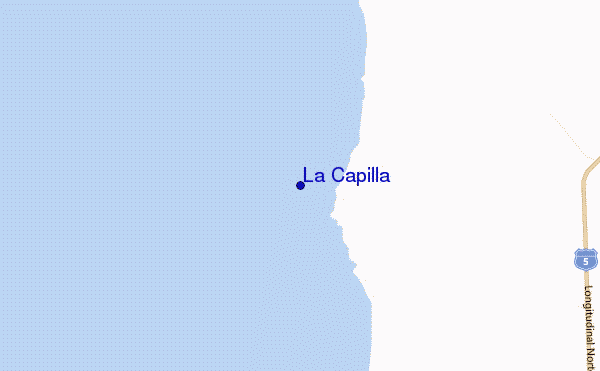 mappa di localizzazione di La Capilla