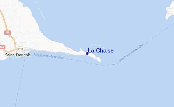 mappa di localizzazione di La Chaise
