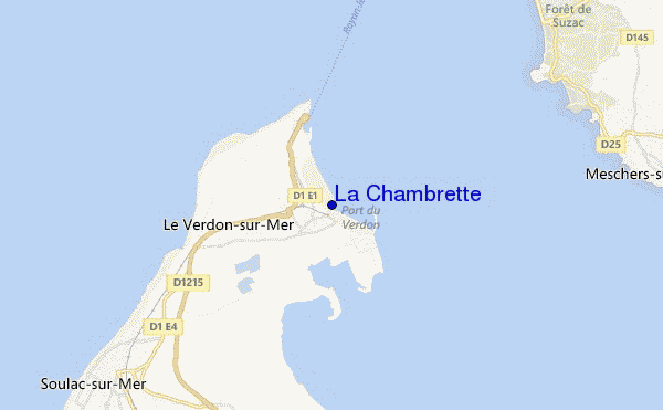 mappa di localizzazione di La Chambrette