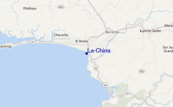 mappa di localizzazione di La-China