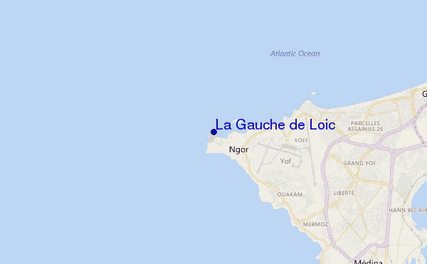 mappa di localizzazione di La Gauche de Loic