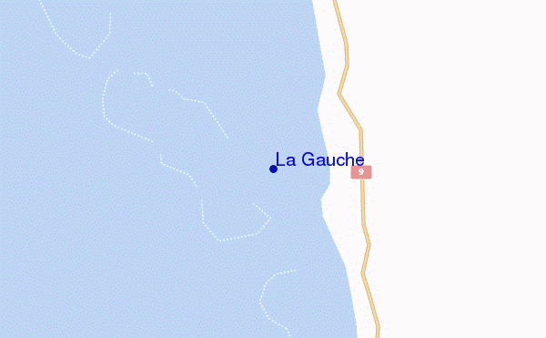 mappa di localizzazione di La Gauche