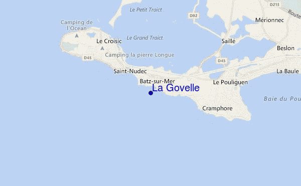 mappa di localizzazione di La Govelle