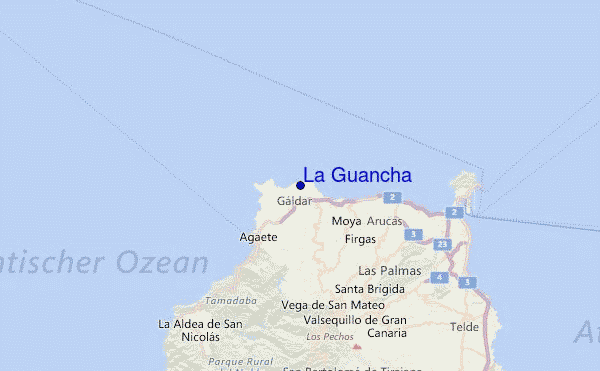 La Guancha Location Map