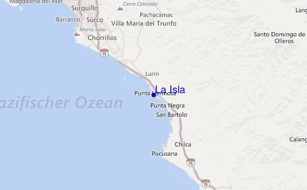 La Isla Location Map