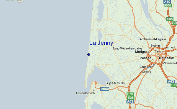 La Jenny Location Map