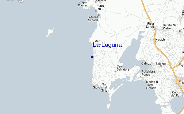 mappa di localizzazione di La Laguna