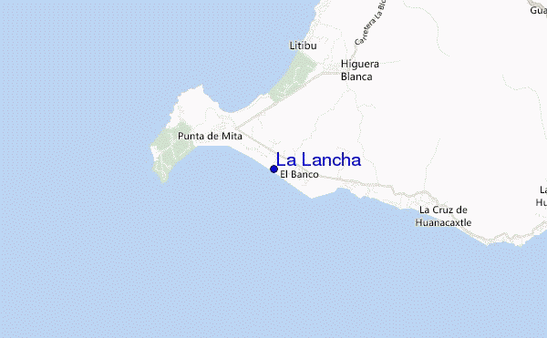 mappa di localizzazione di La Lancha