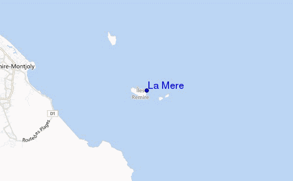 mappa di localizzazione di La Mère