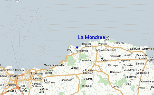 mappa di localizzazione di La Mondree