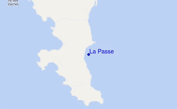mappa di localizzazione di La Passe