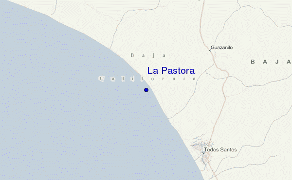 mappa di localizzazione di La Pastora